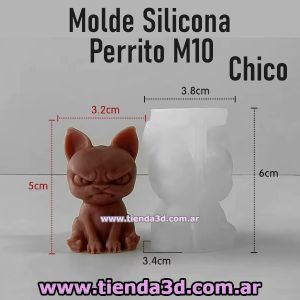 Molde Silicona Perrito M10
