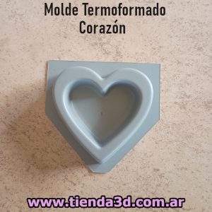 Molde Termoformado Corazón