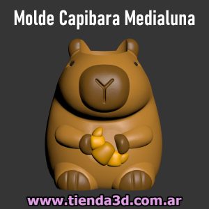 Molde Capibara Medialuna