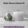 Molde Silicona Elefante M1