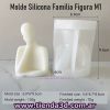 Molde Silicona Familia Figura M1