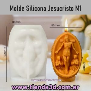 Molde Silicona Jesucristo M1