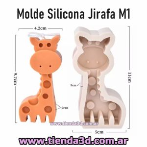 Molde Silicona Jirafa M1