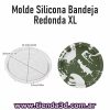Molde Silicona Bandeja Redonda XL