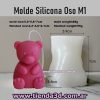 Molde Silicona Oso M1