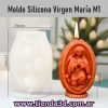 Molde Silicona Virgen María M1