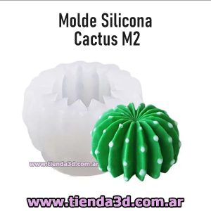 Molde Silicona Cactus M2