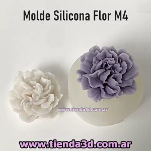 Molde Silicona Flor M4