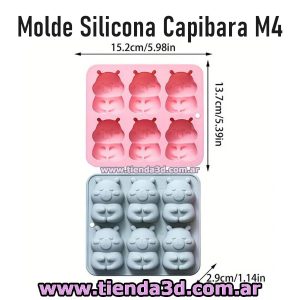 Molde Silicona Capibara M4