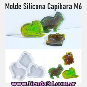 Molde Silicona Capibara M6