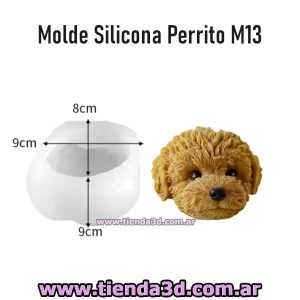 Molde Silicona Perrito M13