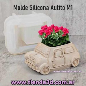 Molde Silicona Autito M1