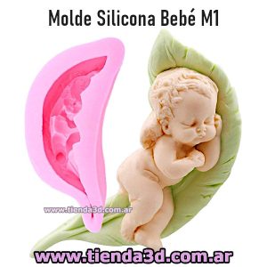 Molde Silicona Bebé M1