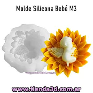 Molde Silicona Bebé M3