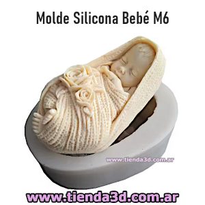 Molde Silicona Bebé M6