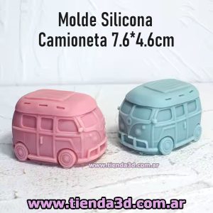Molde Silicona Camioneta 7.6 x 4.6cm