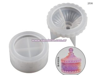 Molde Silicona Alhajero Retro M1