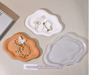 Molde Silicona Bandeja Irregular M1