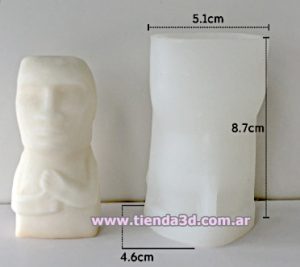Molde Silicona Estatua M4