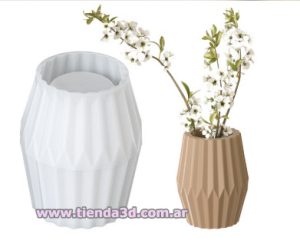 Molde Silicona Florero M15