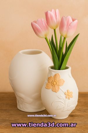 Molde Silicona Florero M16