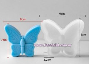 Molde Silicona Mariposa M1