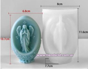 Molde Silicona Ángel M1
