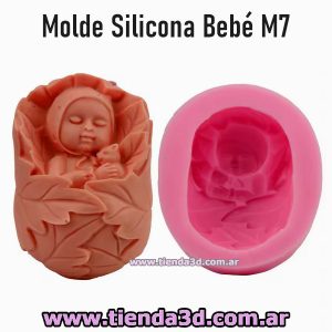 Molde Silicona Bebé M7
