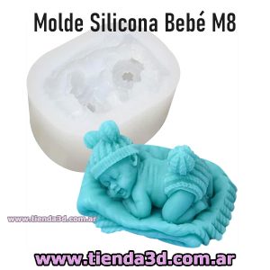 Molde Silicona Bebé M8
