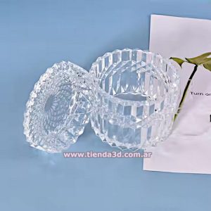 Molde Silicona Contenedor con tapa M14