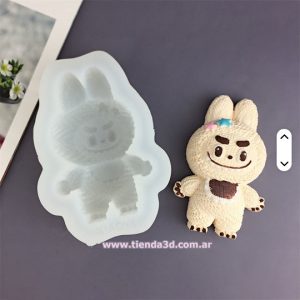 Molde Silicona Labubu Figura M2